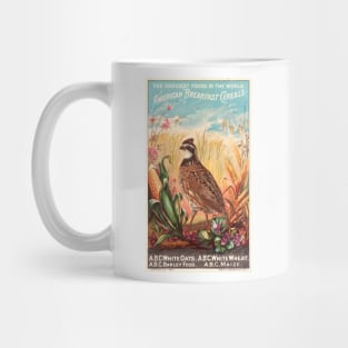 American Breakfast Cereals Advertisment Mug